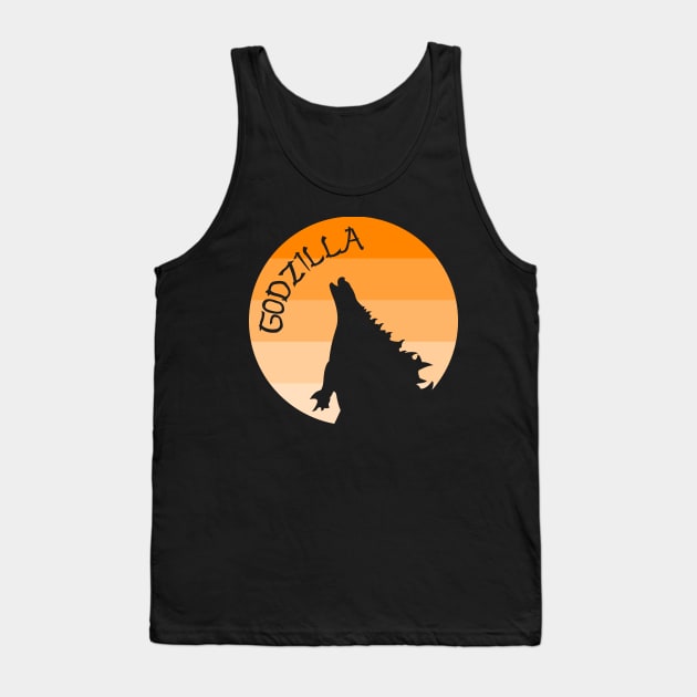 Godzilla 02 Tank Top by SanTees